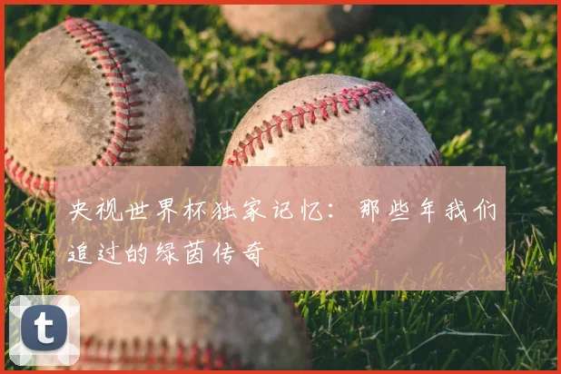 央视世界杯独家记忆：那些年我们追过的绿茵传奇